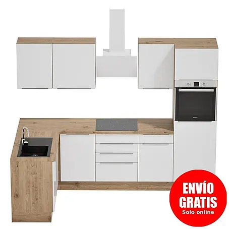 BAUHAUS  Cocina esquinera Marleen