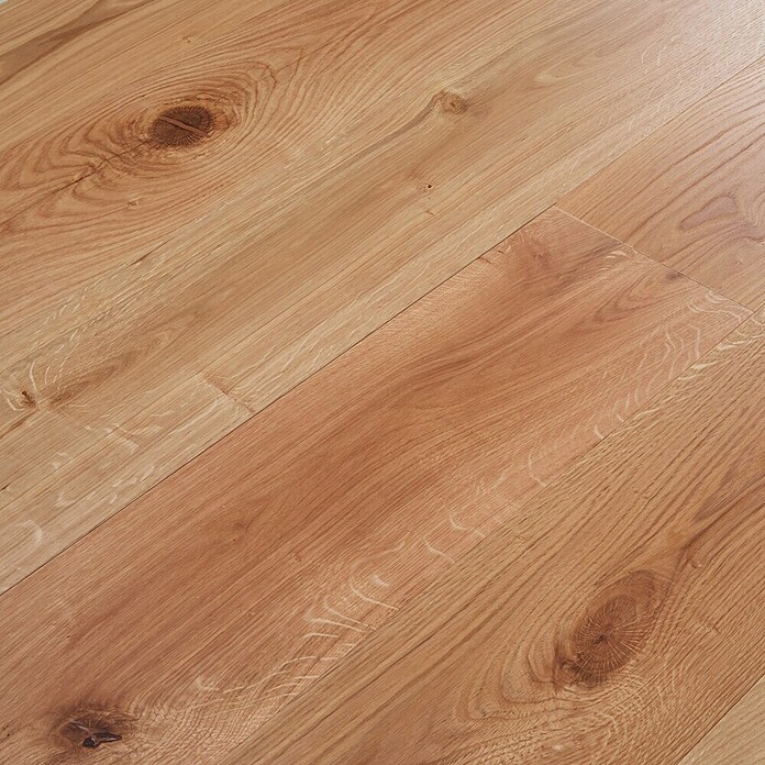 Fertigparkett Eiche Matt (Braun, 1 900 x 190 x 14 mm, Landhausdiele) | BAUHAUS