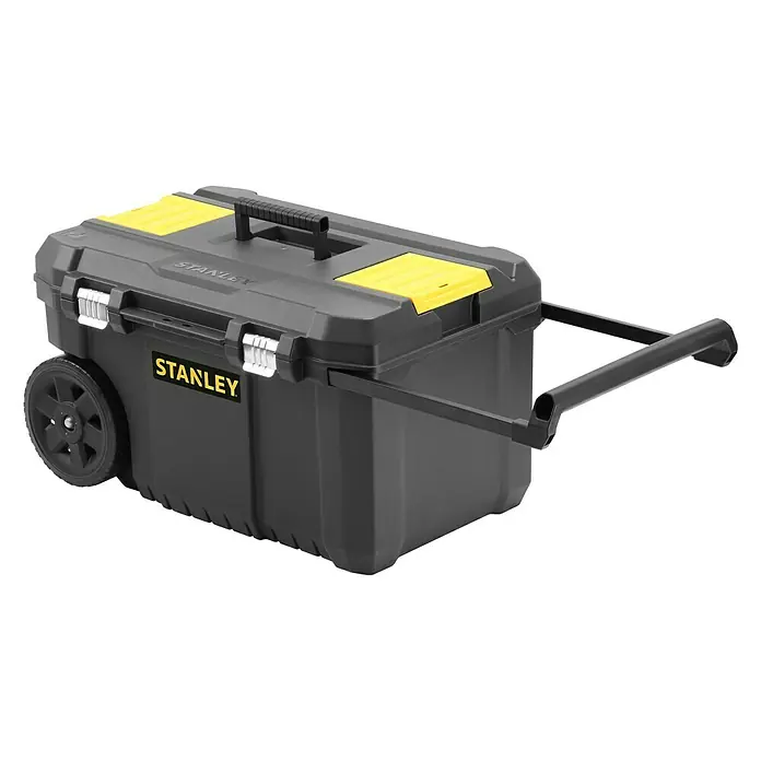 Stanley Juego de cajas de herramientas STST1-81065 - 3 pzs., No incluye herramientas - La caja de herramientas rodante Stanley es ideal para uso móvil y proporciona un amplio espacio de almacenamiento para herramientas y accesorios.