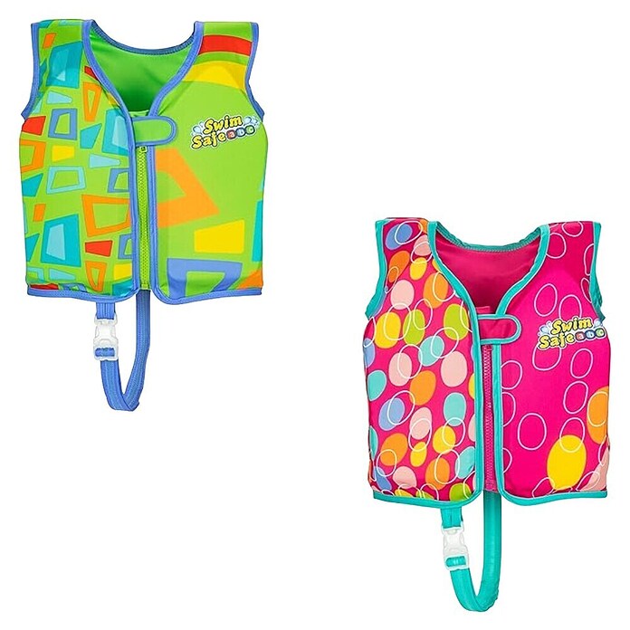 Bestway Prsluk za plivanje Swim Safe AquaStar M/L  (Raznobojno) | BAUHAUS
