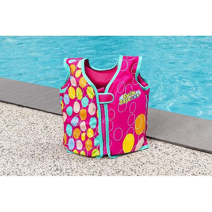 Bestway Prsluk za plivanje Swim Safe AquaStar M/L  (Raznobojno) | BAUHAUS