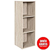 Home Deco Factory Estantería de madera Pietra (Al x An x Pr: 97,8 x 34 x 31,8 cm, Capacidad de carga por balda: 5 kg, Número de baldas: 3 ud., Atornillado, Natural) | BAUHAUS