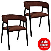 Home Deco Factory Silla Scott (Terracota, 2 ud.) | BAUHAUS
