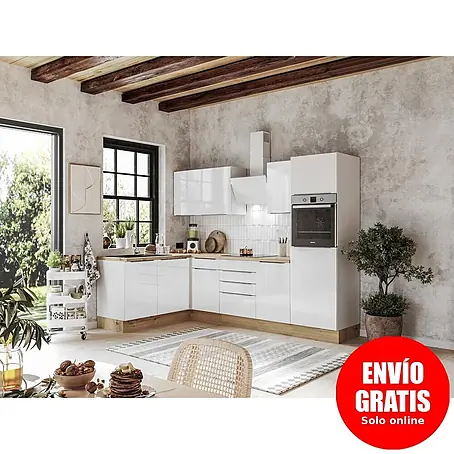 BAUHAUS  Cocina esquinera Marleen