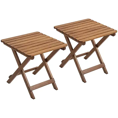 Outsunny  Garten-Beistelltisch