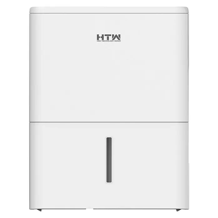 HTW Deshumidificador eléctrico X12 - 250 W, Potencia de deshumidificación: 12 l/día, L x An x Al: 21,5 x 32 x 42 cm, Blanco - Deshumidificador HTW blanco diseñado para reducir la humedad y prevenir el moho.\n