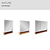 Camargue Nature LED-Spiegelschrank (B x H: 80 x 82 cm, Mit Beleuchtung) | BAUHAUS