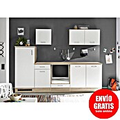 Respekta Cocina modular completa Petunia (Ancho: 270 cm, Blanco, Sin electrodomésticos) | BAUHAUS