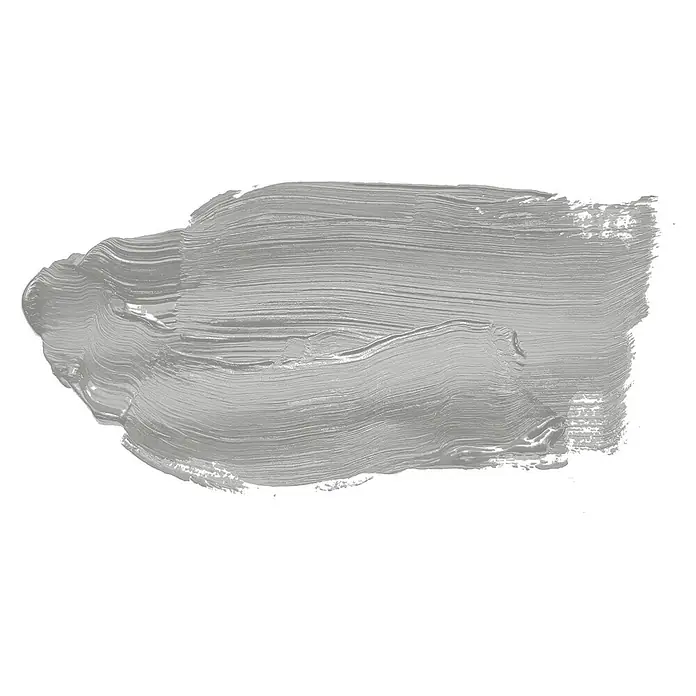 Livingwalls Wandfarbe Grau Shady Spice 1004 2,5l - Matt, 2,5 l - Dicker grauer Farbauftrag mit sichtbarer Pinseltextur.