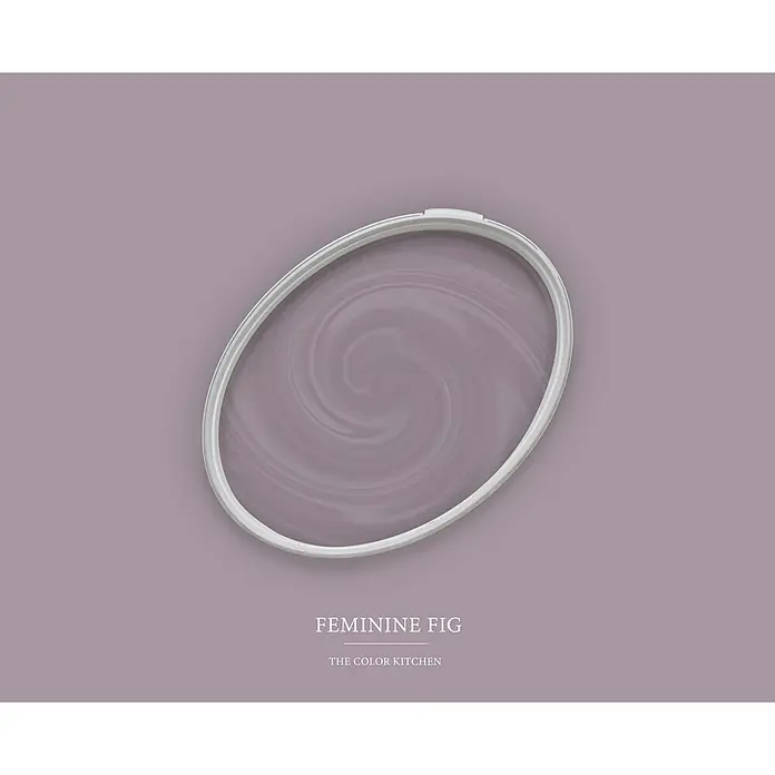 Livingwalls Wandfarbe Violett Feminine Fig 2005 5l - Violett, Matt, 5 l - Farbdeckel mit wirbelnder Farbe „Feminine Fig“.