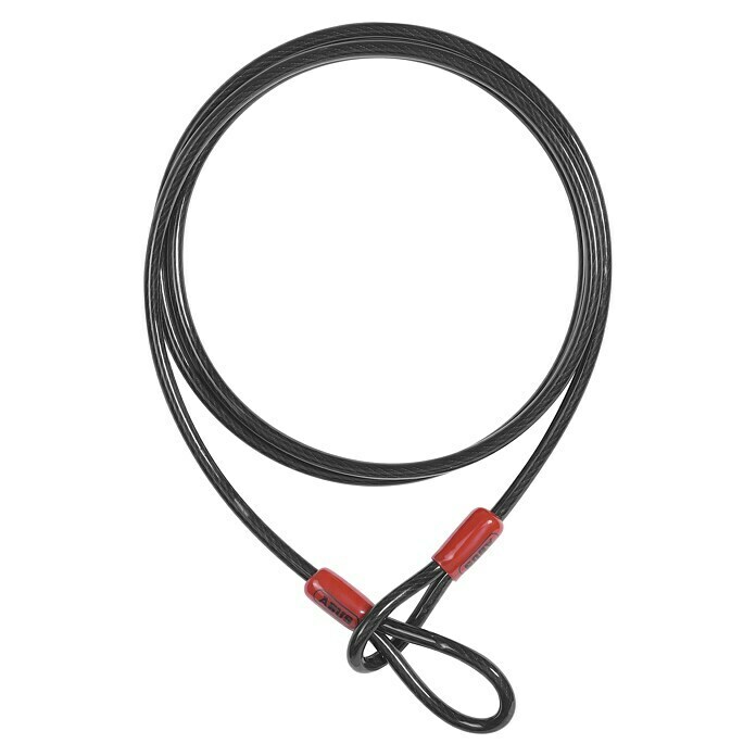 Abus Kabelschloss UV Cable 0203Länge: 500 cm, Stärke: 10 mm Front View