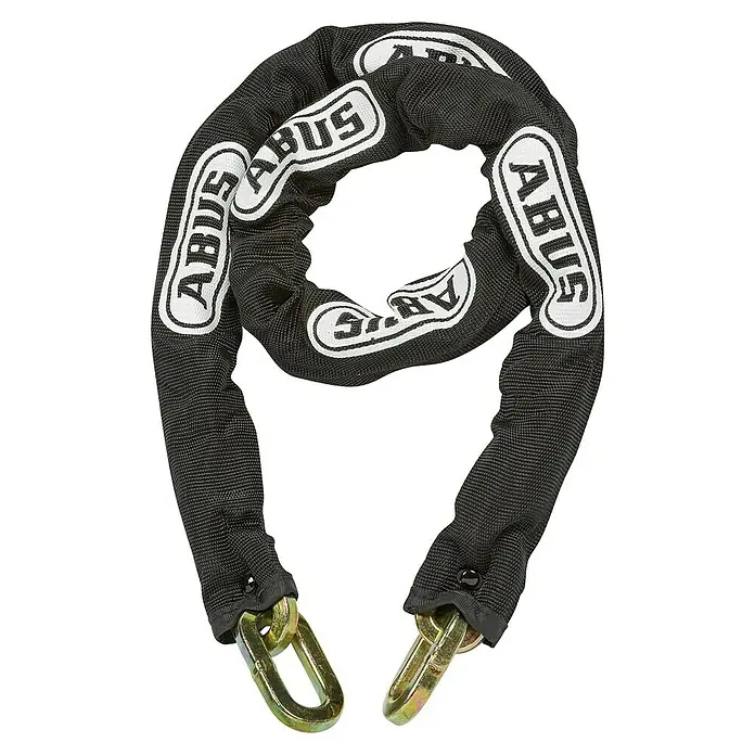Abus Kettenschloss UV Chain 0304 - Länge: 110 cm, Stärke: 8 mm - Das ABUS CityChain 1060 Kettenschloss bietet zuverlässigen Diebstahlschutz mit robusten Kettengliedern und ABUS-Markenlogo.