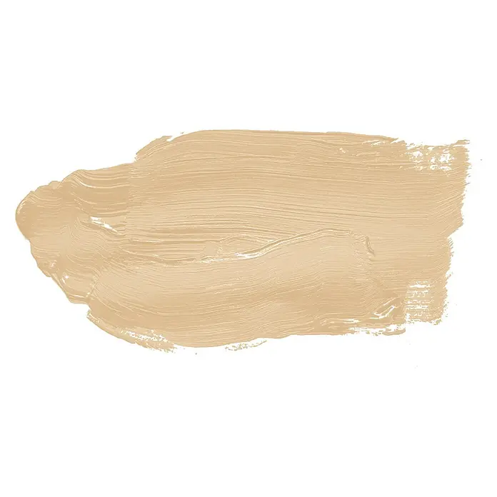 Livingwalls Wandfarbe Beige Asthetic Artichoke 6003 5l - Matt, 5 l - Texturierter beiger Farbstich, der eine cremige Konsistenz andeutet.