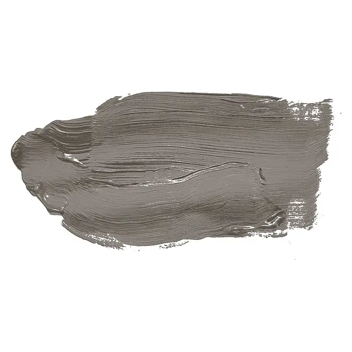 Livingwalls Wandfarbe Taupe Earl Grey Tea 1021 2,5l - Matt, 2,5 l - Strukturierter taupefarbener Farbabstrich mit Pinselstrichen.