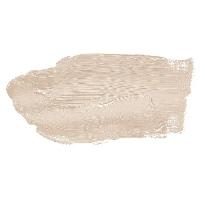 Livingwalls Wandfarbe Beige Pure Potato 6018 5l - Matt, 5 l - Texturierter beiger Pinselstrich.