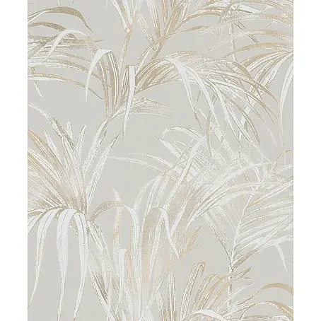 Livingwalls  Vliestapete Floral, beige