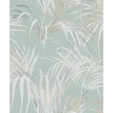Livingwalls  Vliestapete Floral, beige-grün