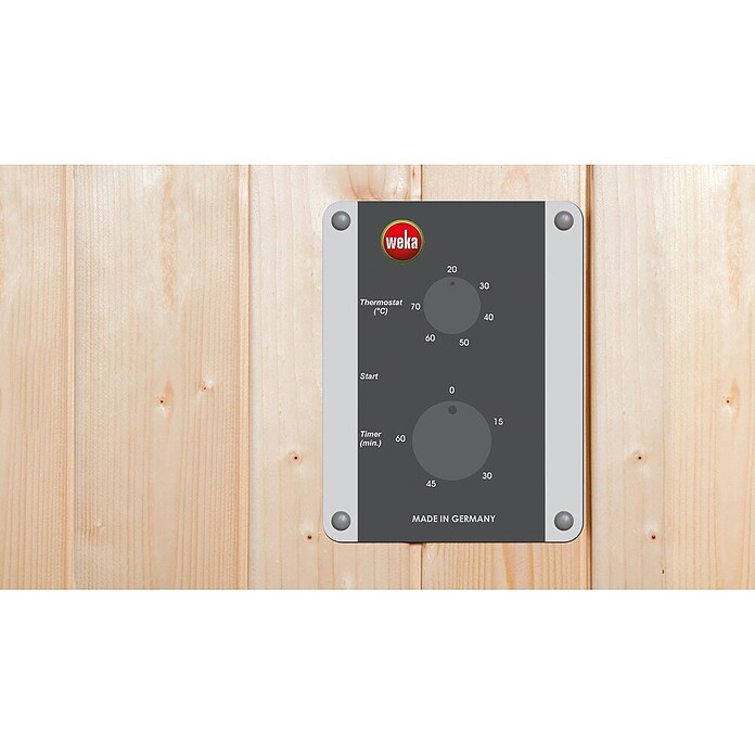 Weka Infrarotkabine Hamina (103,5 x 138 x 190 cm, 2.050 Watt (W)) | BAUHAUS