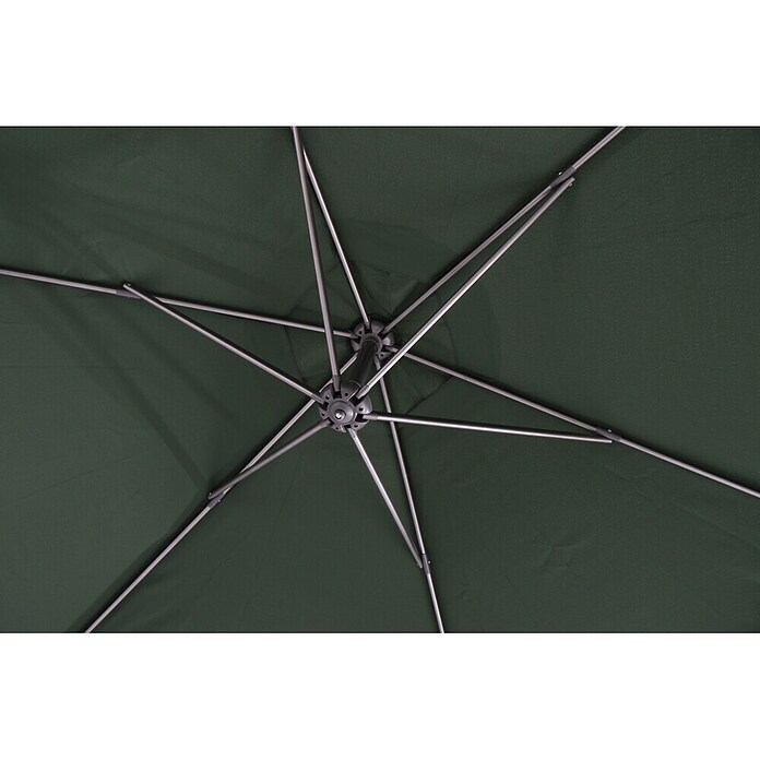 Sunfun Viseći suncobran (Tamnozelena, Promjer: 300 cm)