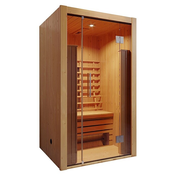 Weka Infrarotkabine Hamina (103,5 x 109,5 x 190 cm, 1.700 Watt (W)) | BAUHAUS