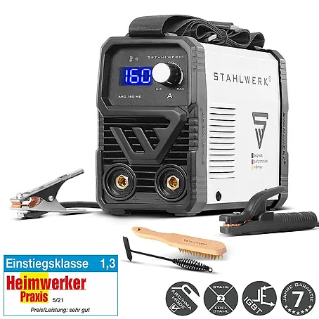 STAHLWERK  Elektrodenschweißgerät Schweißgerät ARC 160 MD