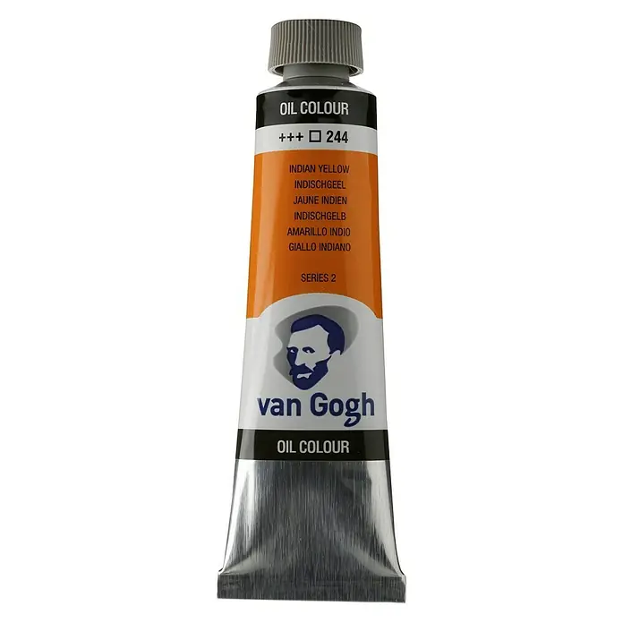 Talens Van Gogh Pintura al óleo - Amarillo indio, 40 ml, Tubo - Tubo de pintura al óleo Amarillo Indio Van Gogh, ideal para artistas que valoran la calidad y los colores vibrantes.