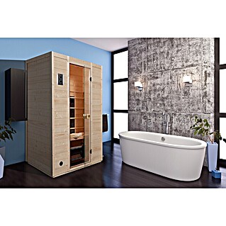 Weka Infrarotkabine Vaala (100 x 131 x 196 cm, 2.050 Watt (W))