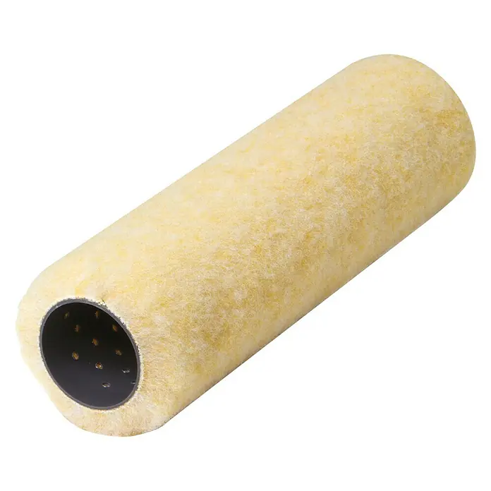 Graco Rodillo para la pintura - L x An: 23 x 15 cm, Específico para: Sistemas de pulverización Graco, Para interior - Rodillo de pintura amarillo con núcleo negro perforado. Ideal para aplicar pintura de manera uniforme sobre superficies lisas y texturizadas.