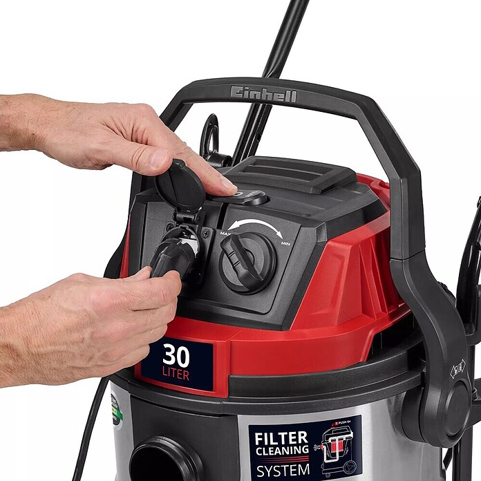 Einhell Elektrische alleszuiger TE-VC 3080 SACL (1.150 W, Inhoud reservoir: 30 l, Halfautomatisch) | BAUHAUS