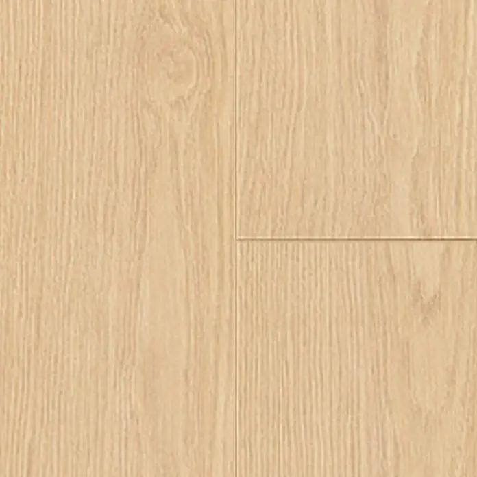 Krono Original Laminat Atlantic 12 - Hay Darcy Oak, Landhausdiele, 1.288 x 195 x 12 mm - Helle Eichenholz-Bodenplanken mit natürlicher Maserung.