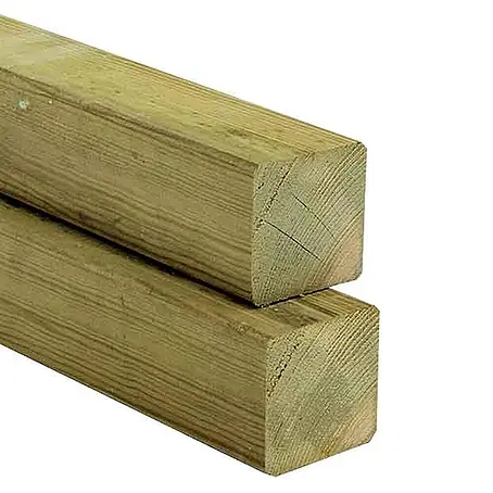 Holzpfosten