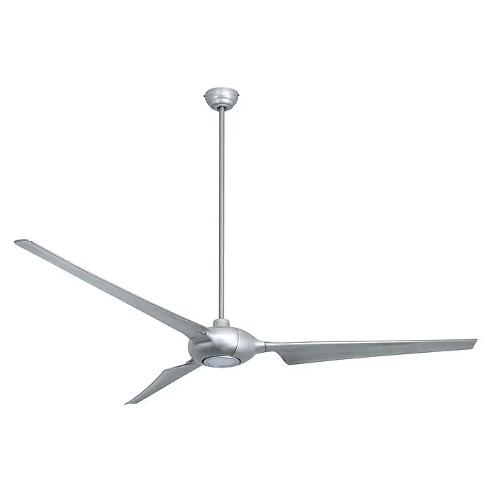 Vam Deckenventilator SPACE LED WI-FI ALU 193 cm - ALU, 1.930 mm, 45 W - Silberner Deckenventilator mit drei Flügeln und integrierter LED-Leuchte.