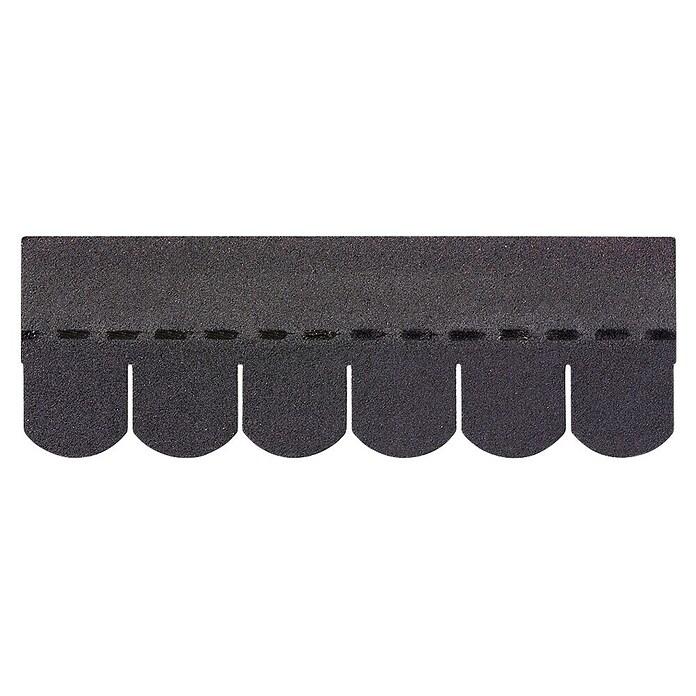 Biberschindel (Schwarz, 2 m², Bitumen)