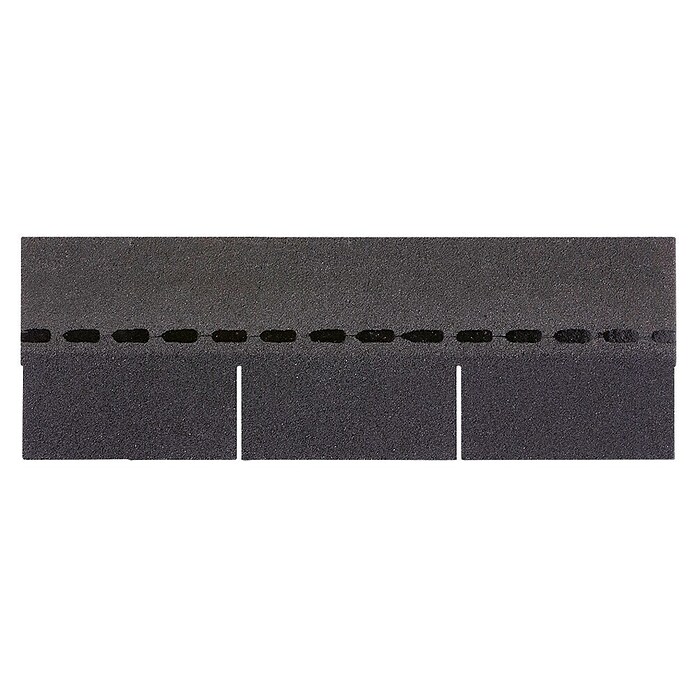 Rechteckschindel (Schwarz, 2 m², Bitumen)