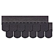 Biberschindel (Schwarz, 2 m², Bitumen)