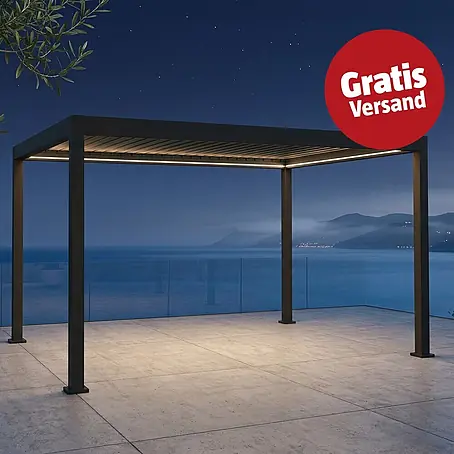 Sunfun Milos Lamellenpavillon Elektrisch
