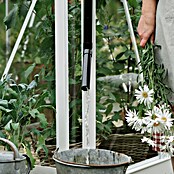 Kas Kate III Full Option pakket (Buitenmaat incl. dakoverstek (b x d): 192 x 314 cm, Materiaal zijwand: Glas, 3 mm, Wit) | BAUHAUS