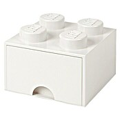 Lego Schubladenbox Brick (L x B x H: 25 x 25 x 18 cm, Weiß, Anzahl Schubladen: 1 Schublade)