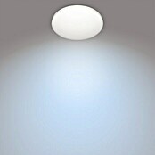 Philips Plafón LED redondo Zarpy (10 W, Blanco, Ø x Al: 25 x 8,1 cm)