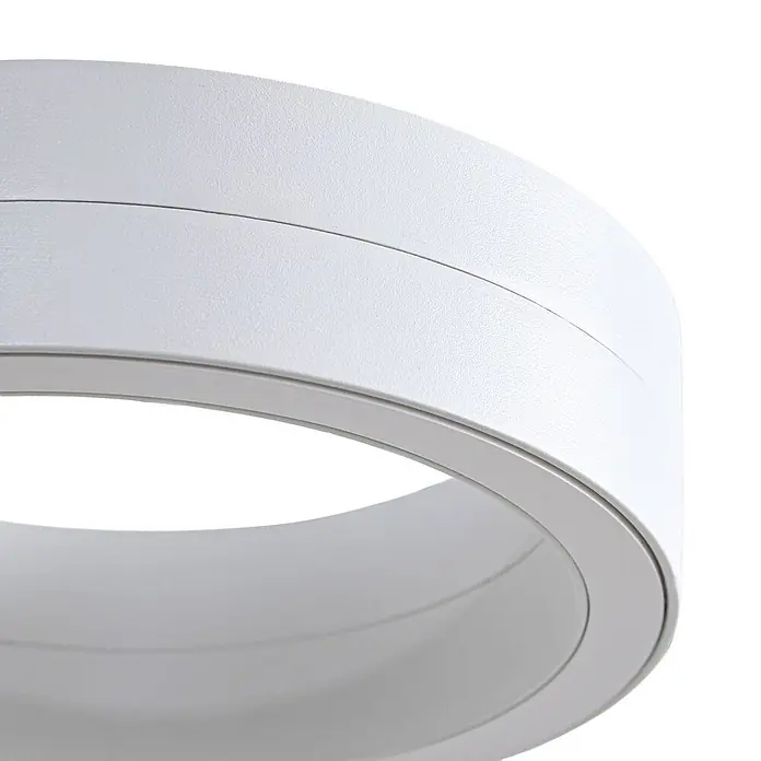 Lindby Außenwandleuchte Selviro - 24,3 x 20 x 10 cm, weiß / opal, weiß / opal, IP65 - Weiße, runde LED-Deckenleuchte mit strukturierter Oberfläche.