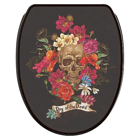 SANILO  WC-Sitz Day of the Dead mit Schnellverschluss