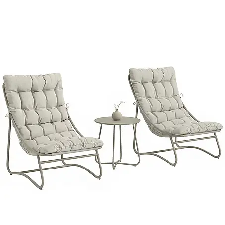 Outsunny  Loungemöbel-Set
