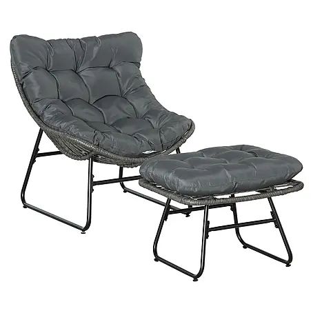 Outsunny  Loungemöbel-Set