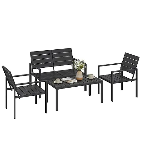 Outsunny  Loungemöbel-Set