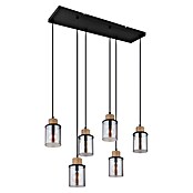 Globo Viseča svetilka Reid  (15 W, Do x Š x V: 62 x 18 x 120 cm, Črna, E27) | 3015 - Pendelleuchte Wohnraum | CACA - Pendelleuchte Wohnraum | CAC - Indoorleuchten | CA - Beleuchtung | C - Elektro | BAUHAUS