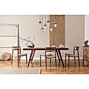 Globo Viseča svetilka Reid  (15 W, Do x Š x V: 62 x 18 x 120 cm, Črna, E27) | 3015 - Pendelleuchte Wohnraum | CACA - Pendelleuchte Wohnraum | CAC - Indoorleuchten | CA - Beleuchtung | C - Elektro | BAUHAUS