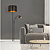 Globo Stajaća svjetiljka Tulivar  (40 W, Visina: 1.750 mm, Crna, E14) | BAUHAUS