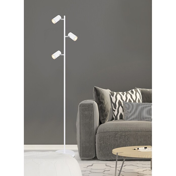 Globo Stajaća svjetiljka Robby  (5 W, Visina: 1.540 mm, Bijela, GU10) | BAUHAUS