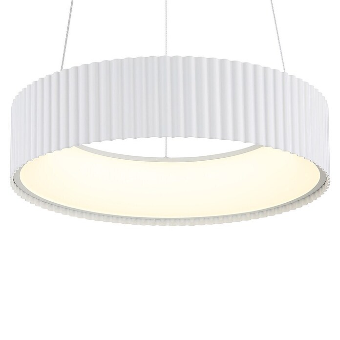 Globo LED viseća svjetiljka Kemp  (45 W, Ø x V: 460 x 1.200 mm, Bijela, Topla bijela) | BAUHAUS