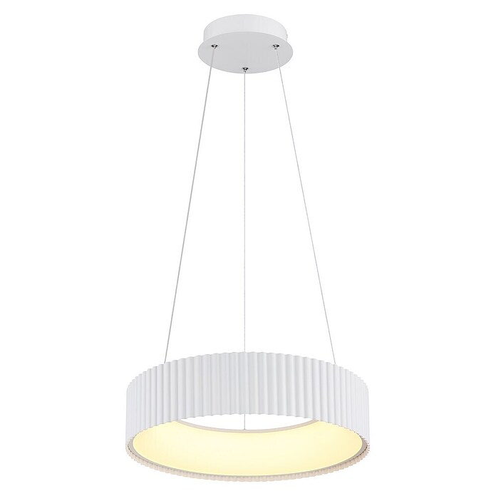 Globo LED viseća svjetiljka Kemp  (45 W, Ø x V: 460 x 1.200 mm, Bijela, Topla bijela) | BAUHAUS